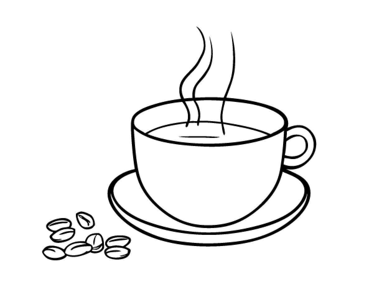 coffee drawing coffee drawing